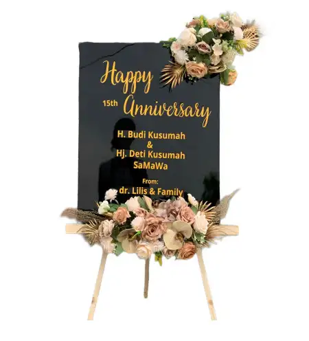 Papan Bunga Akrilik Wonorojo